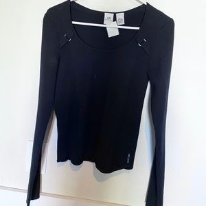 Armani Exchange bondage sweater